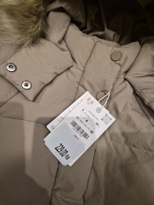 Kurtka puchowa Zara 98
