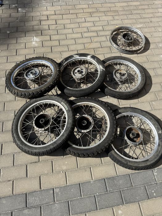 Kola simson s51 ddr 6 sztuk plus felga