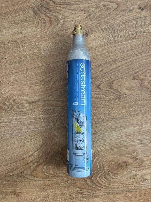 4x Niebieski pusty cylinder SodaStream