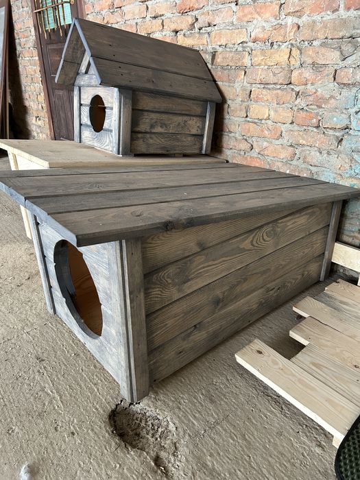 Будка для собаки,собача будка деревʼяннс