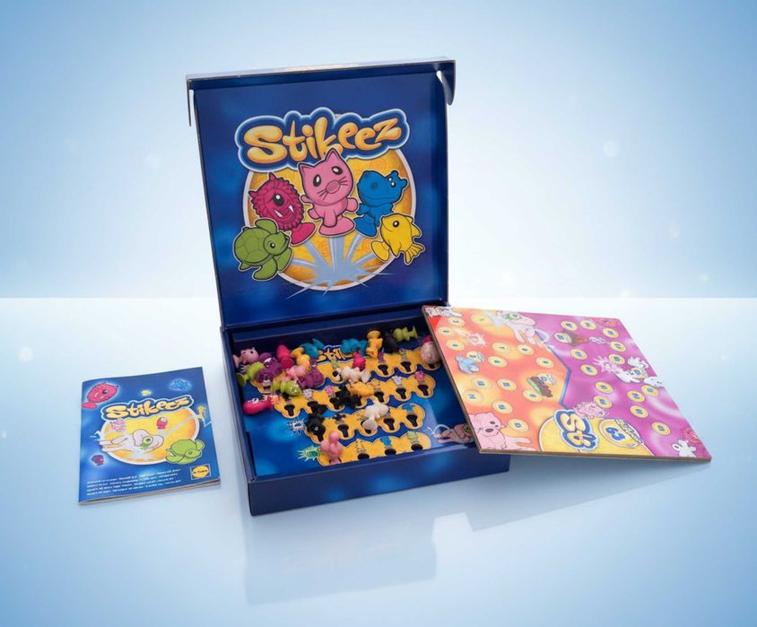 Coleção Completa Stikeez Lidl (1.ª Série) com Caixa e Tabuleiro
