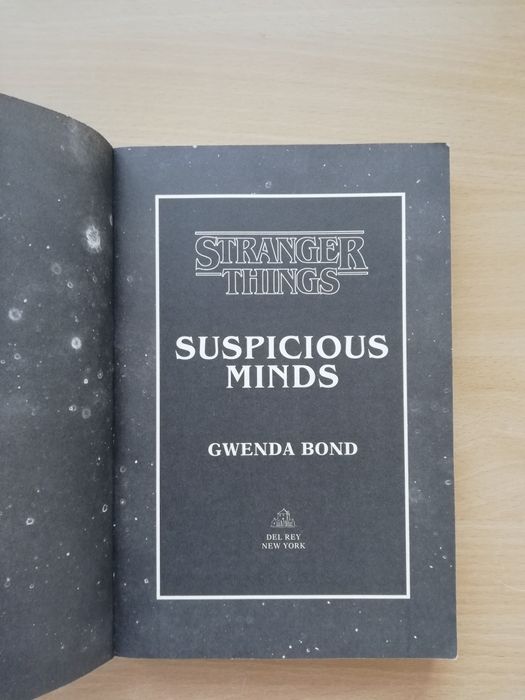 Livro "Suspicious Minds" de Gwenda Bond