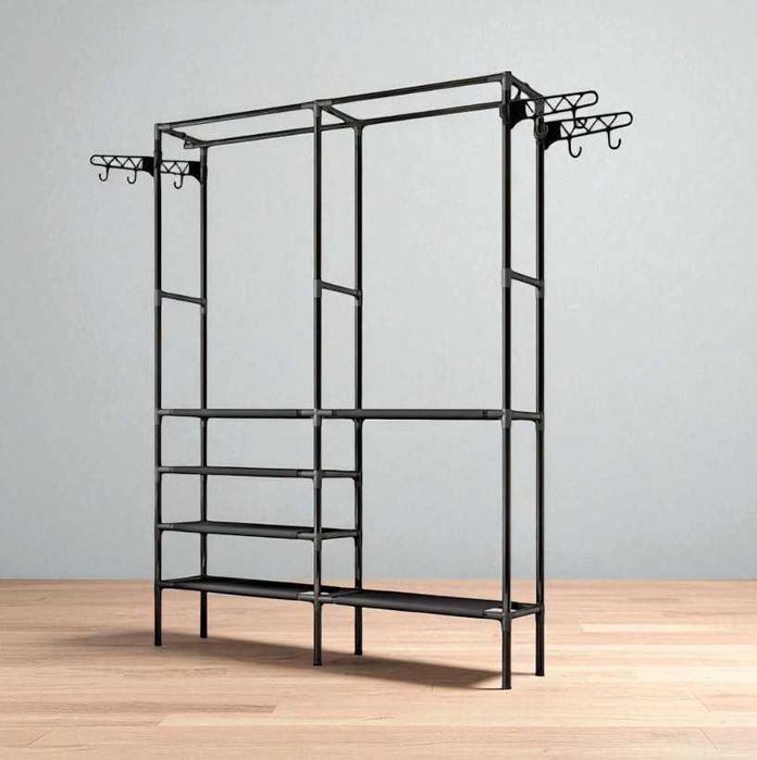 Wieszak regał do garderoby XXL
