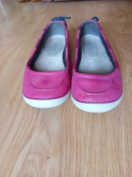 Жіночі шкіряні туфлі - мокасини clarks 40 р.