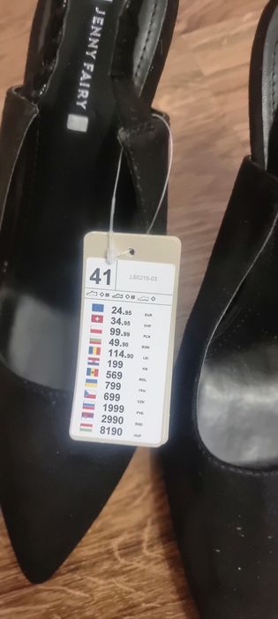 szpilki odkryta pięta