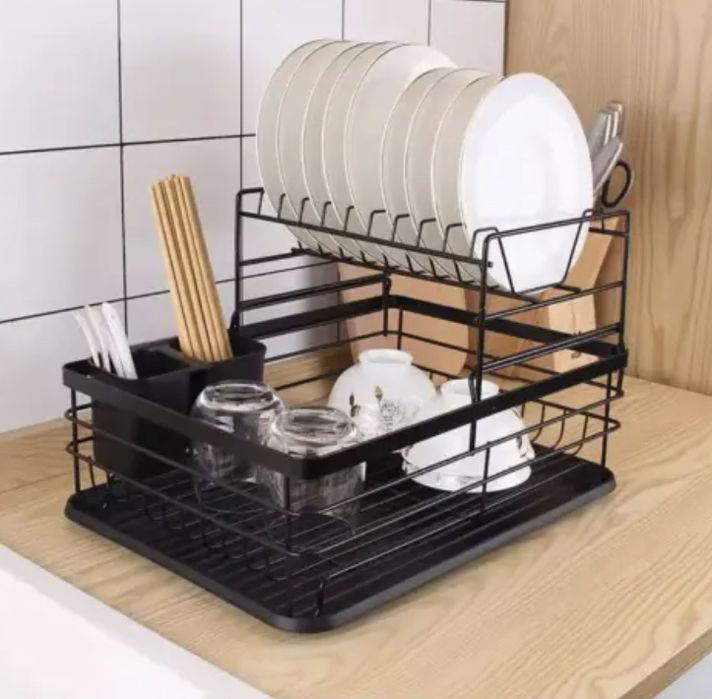 сушарка для тарілок сушка для посуды органайзер kitchenware AND-1