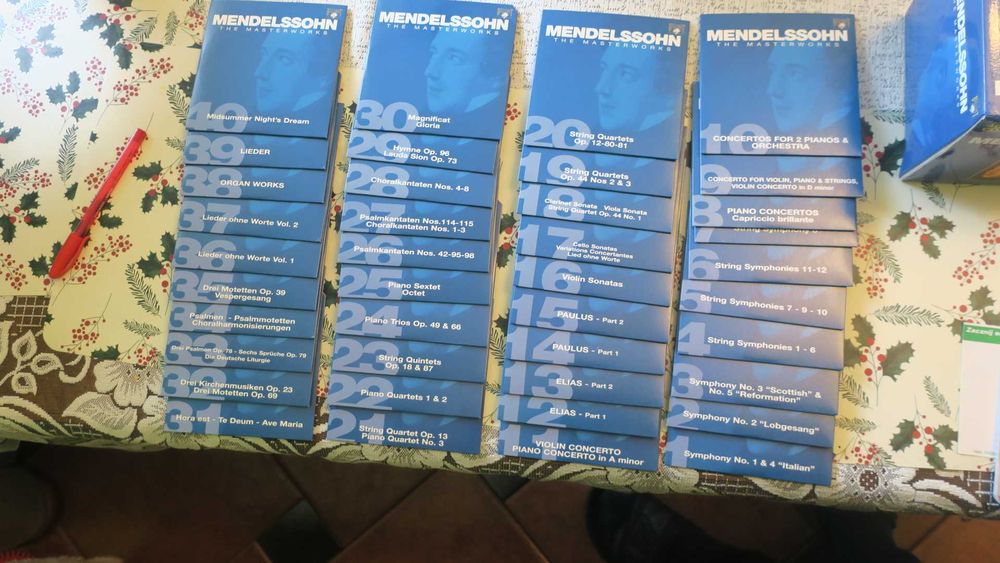 Mendelssohn – The Masterworks - 40 szt. płyt CD