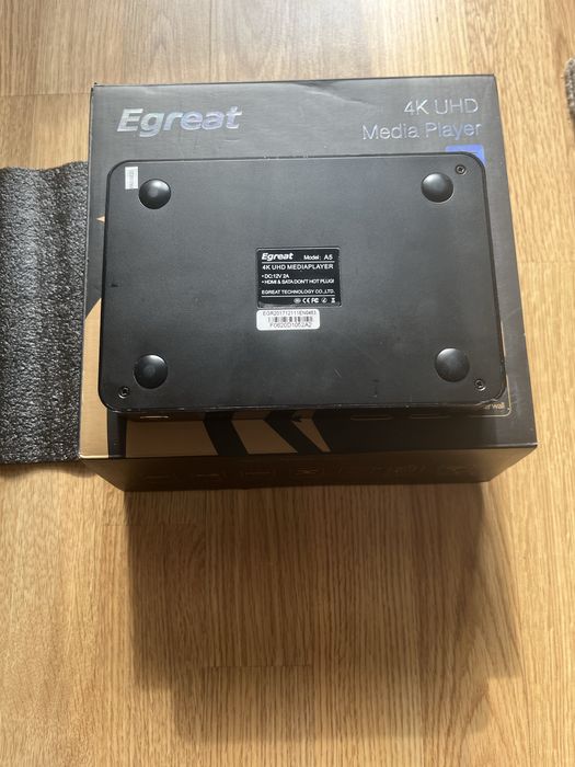 Egreat A5 - 4K   Bluray  Odtwarzacz multimedialn
