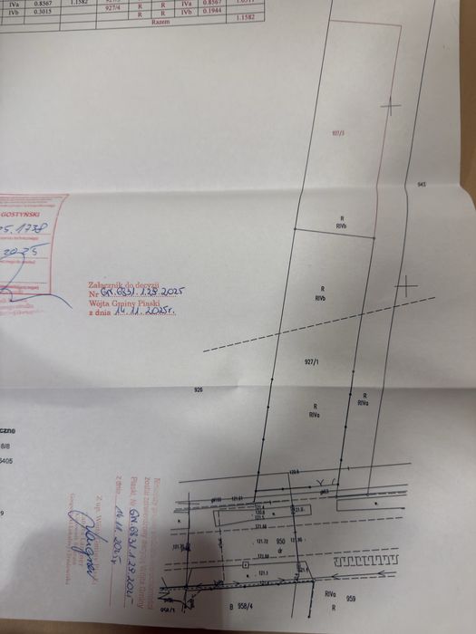 Sprzedam działke budowlna w Piaskach