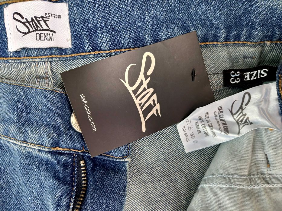 Нові оригінальні джинси staff regular baggy p .M
