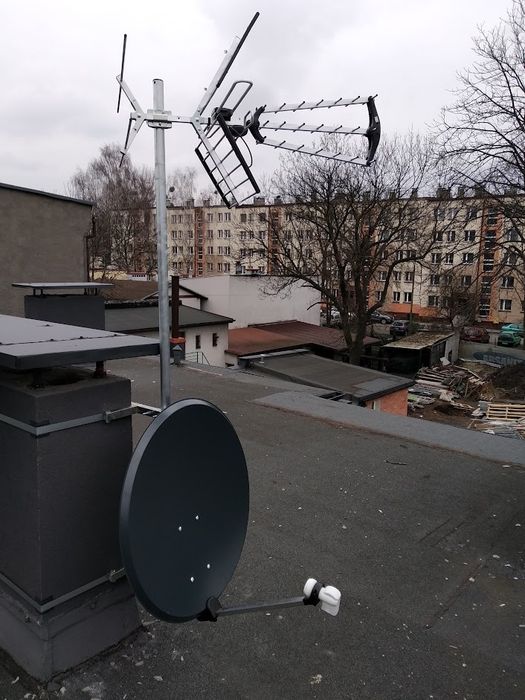Ustawianie Montaż anten satelitarnych Tychy  Bieruń  Lędziny