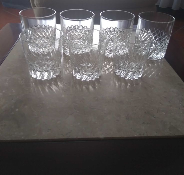 Copos whisky 7 unidades