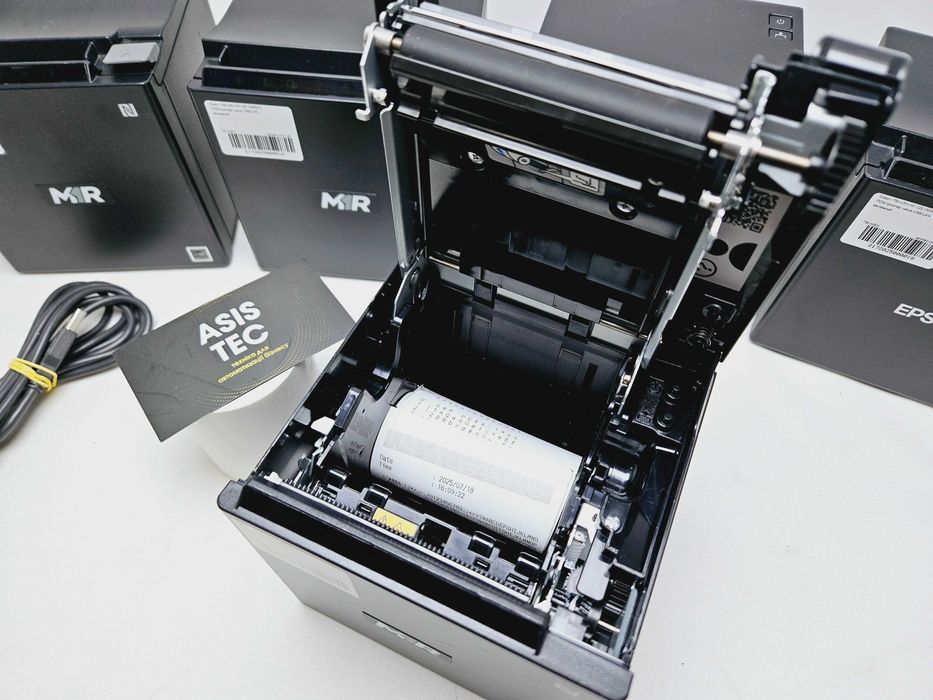 EPSON TM-T30II термопринтер чеків 80мм з автообрізкою, USB/LAN 205мм/с