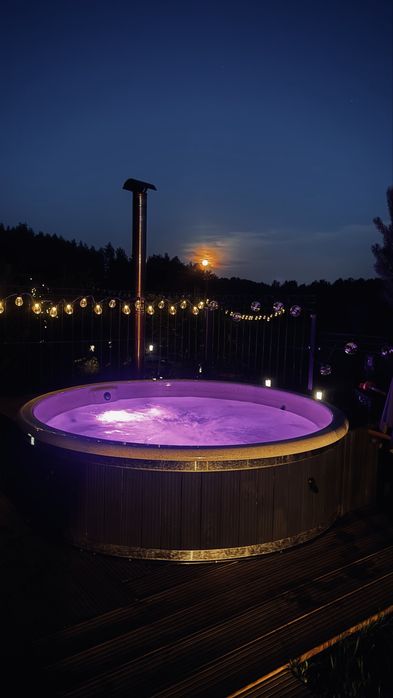 Domek z jacuzzi na wynajem-DOM NAD NARWIĄ