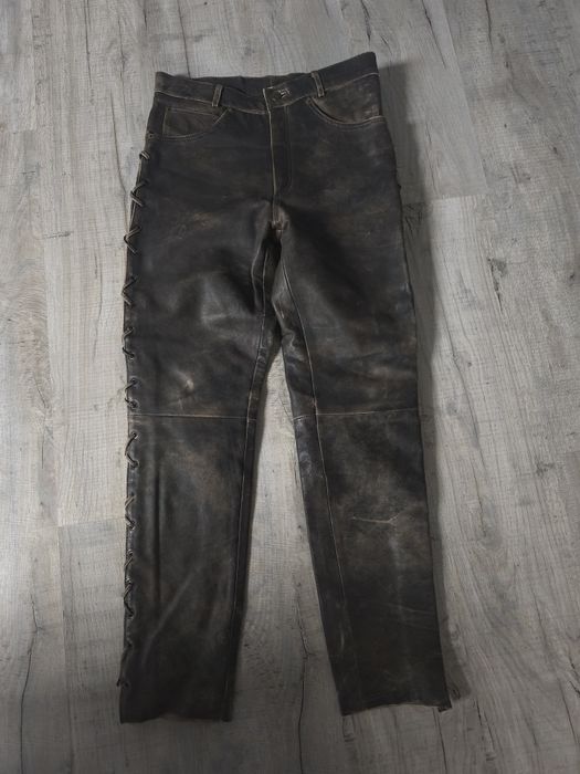 Spodnie skórzane uniseks