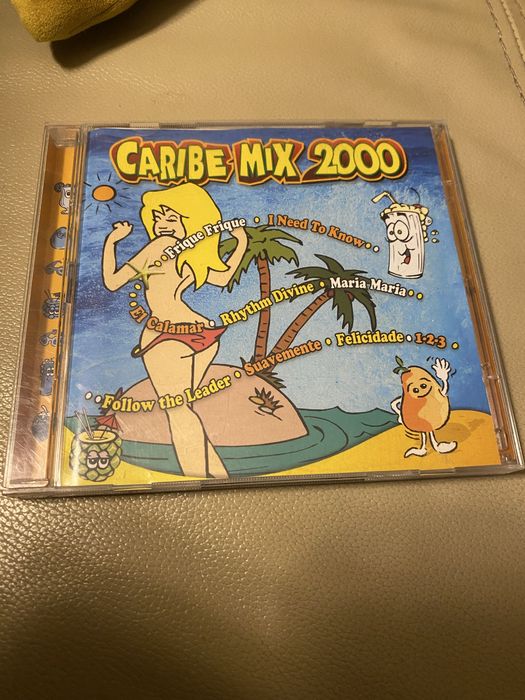 CD Duplo Caribe Mix 2000 - Original Vidisco (Vários Artistas)