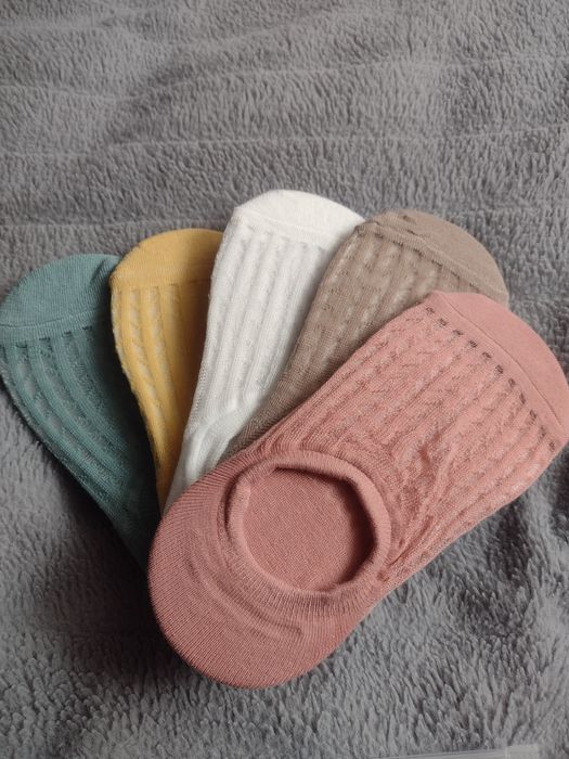 Skarpetki stopki damskie nowe 5par