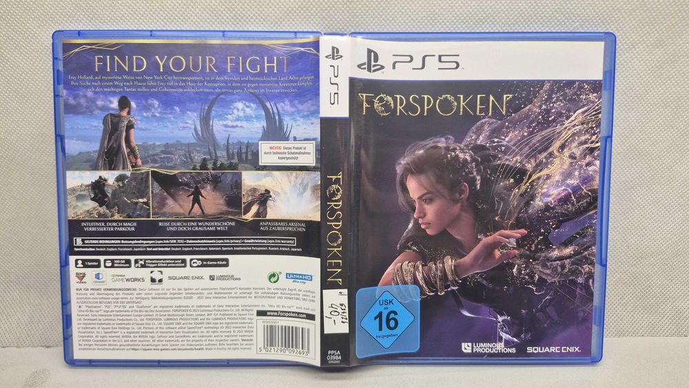 Forspoken Playstation 5 PS5; Komis Jasło Igielna