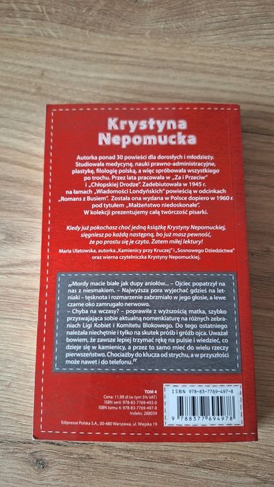Miłość niedoskonała część 1 Krystyna Nepomucka