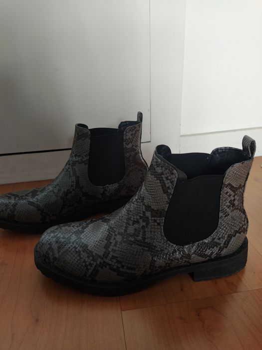 Botas Seaside Pele de cobra