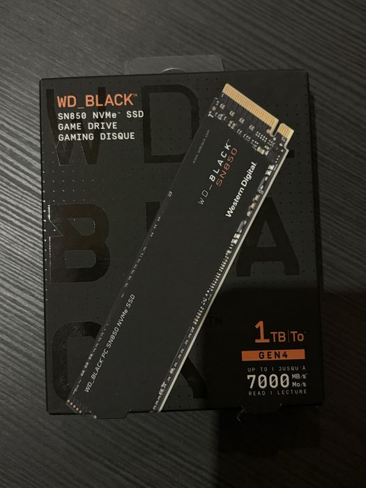 SSD NVMe WD Black (SN850)