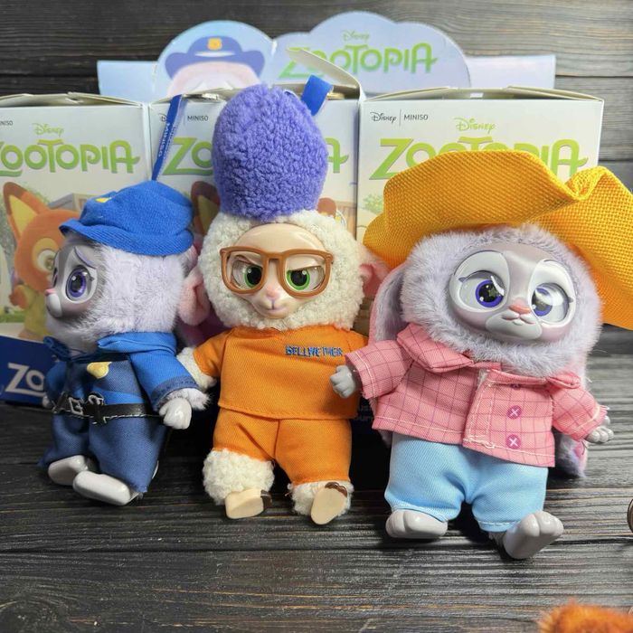 ‼️Іграшка брелок Зоотрополіс , Zootopia Звірополіс Мʼяка іграшка ‼️