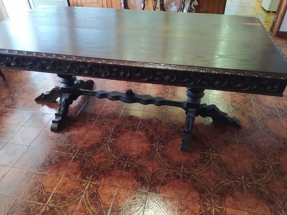 Mobília de Sala de Jantar Estilo Antigo