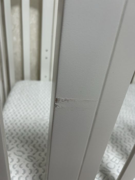 Дитяче ліжечко Верес Монако Біле