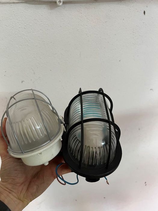 Olhos de boi / luminárias industriais – vários modelos