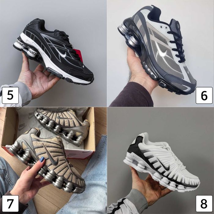 Кроссовки Nike Shox Ride 2 Supreme Кросівки Найк Шокс Райд 36-45 Люкс