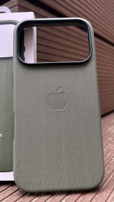 Etui z tkaniny TechWoven z MagSafe do iPhone’a 17 Pro Green(Zielony)