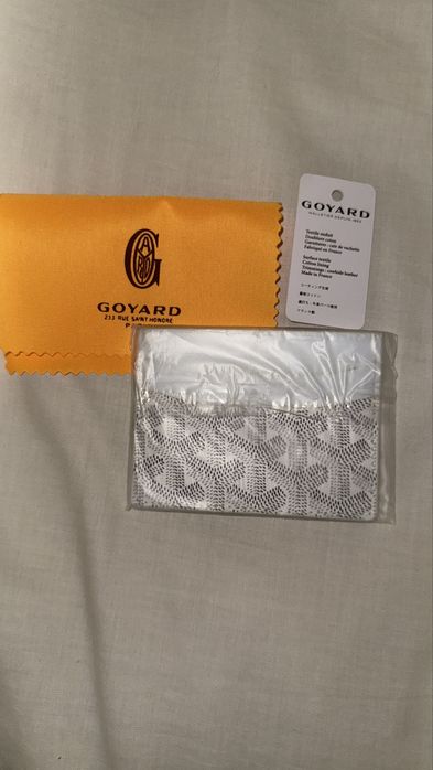 Carteira Goyard Branca