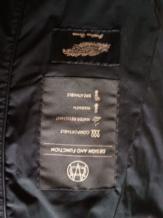 Kurtka puchowa massimo dutti