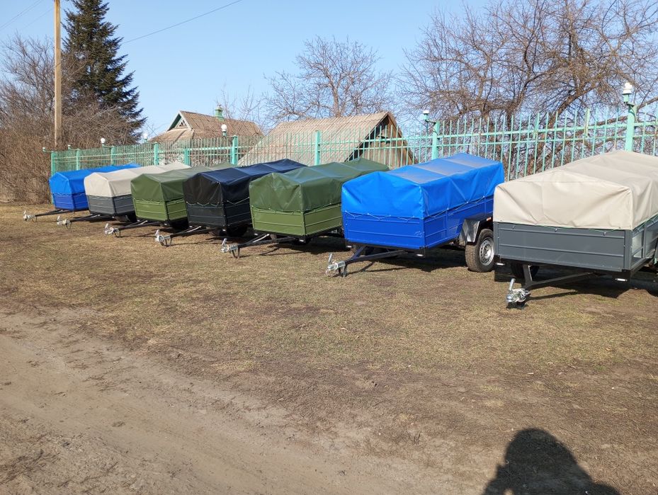 ЗНОВУ в наявності Чутово причепи від виробника за зниженими цінами