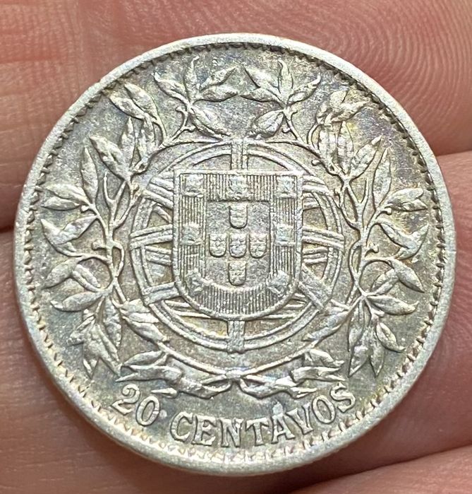Moeda  856 - 20 Centavos 1913