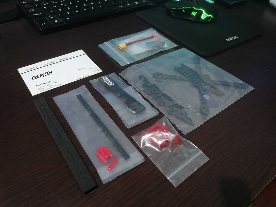 Frame de Drone -Quadro em carbono 2,5" NOVO