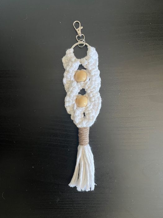 Porta chaves em macrame