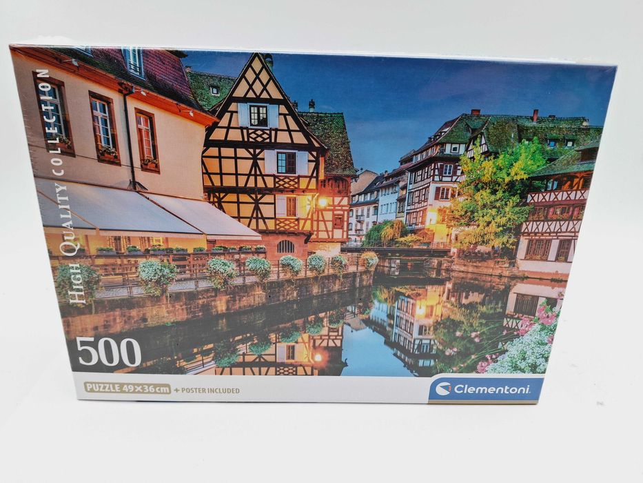 Puzzle 500 Compact Strasbourg Old Town 35544 JAK NOWE!