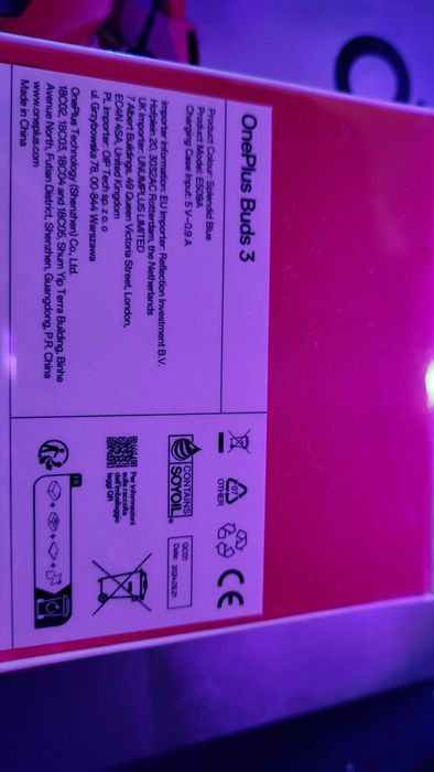 OnePlus Buds 3 Splendid Blue [Selado]