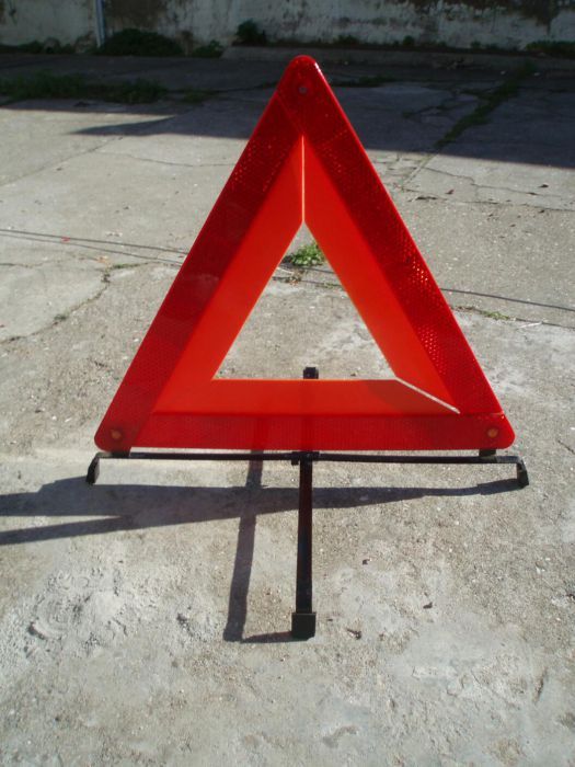 Triângulo auto como novo