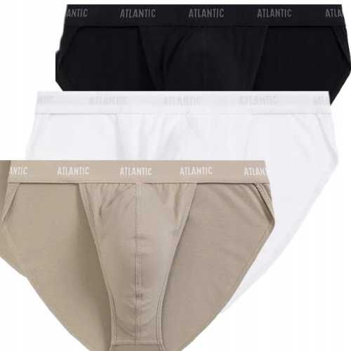 Majtki Slipy Męskie TANGA ATLANTIC rozm.XL 3-pak.