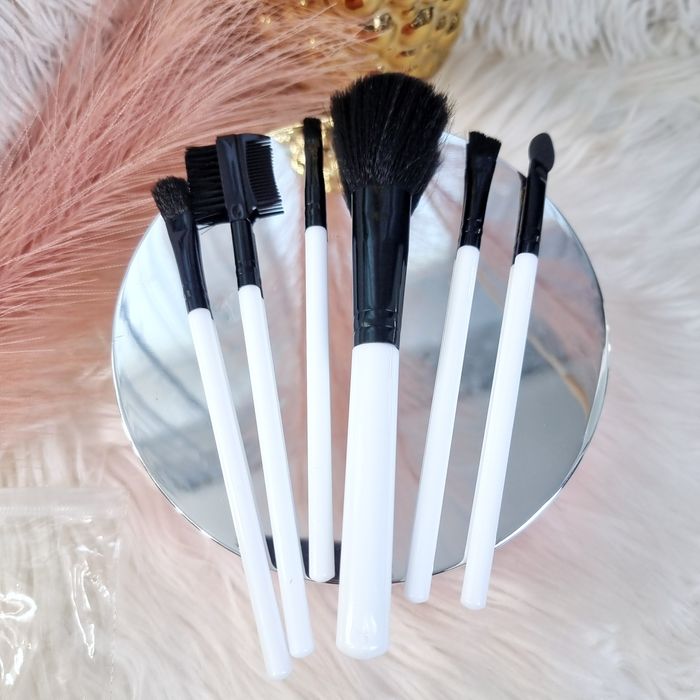 Zestaw pędzelków do makijażu 6 sztuk nowe
