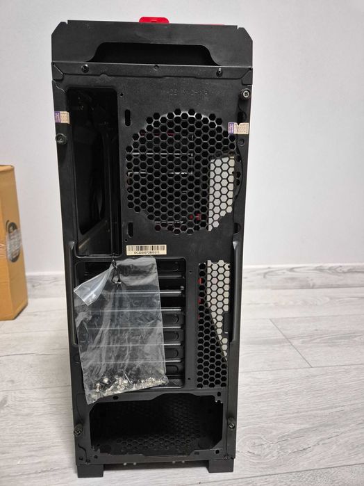 ATX корпус DeepCool Kendomen RED (2x120mm FAN +реобас) Продув.