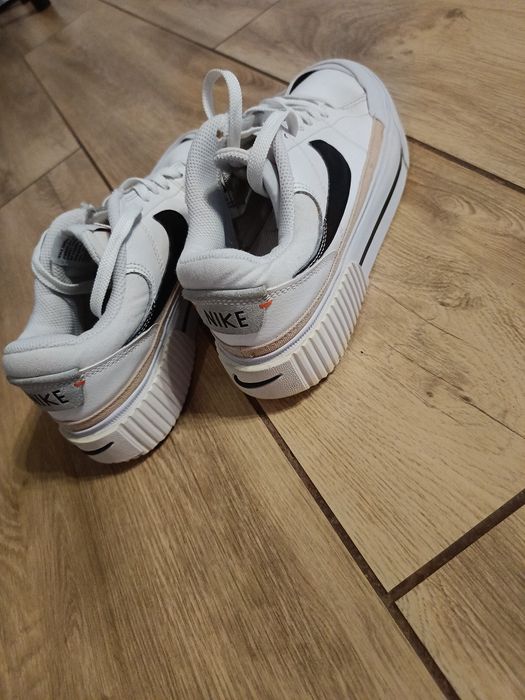 Białe sneakersy, rozm.37,5, Nike
