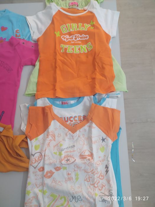 T-shirts menina 4/6 anos