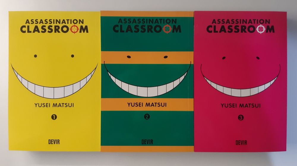 Assassination Classroom, Volumes 1 a 4, 6 (Português)