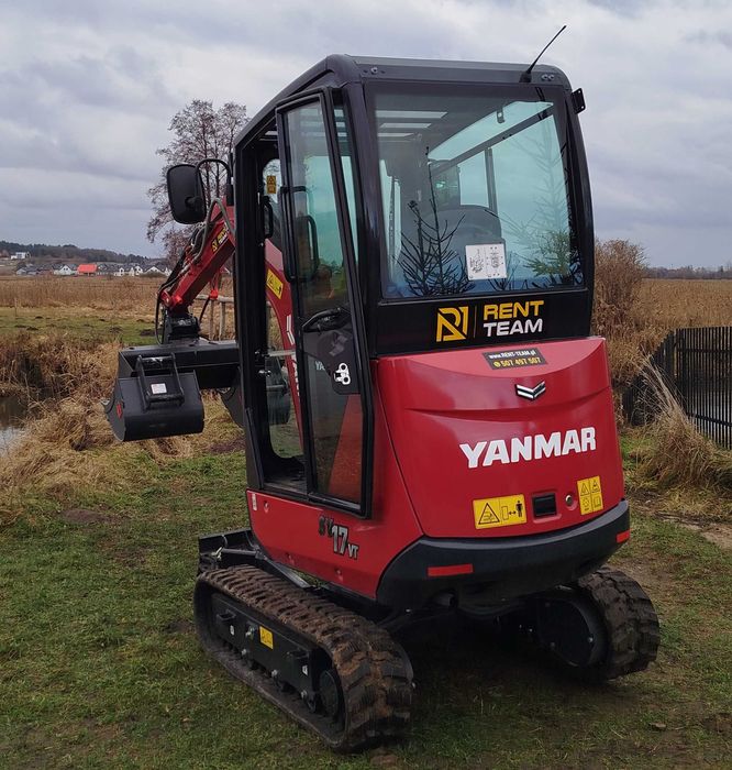 WYNAJEM MINI KOPARKI YANMAR – Profesjonalny Sprzęt  Promocja!!!
