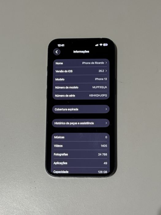Iphone 13 128gb em boas condições