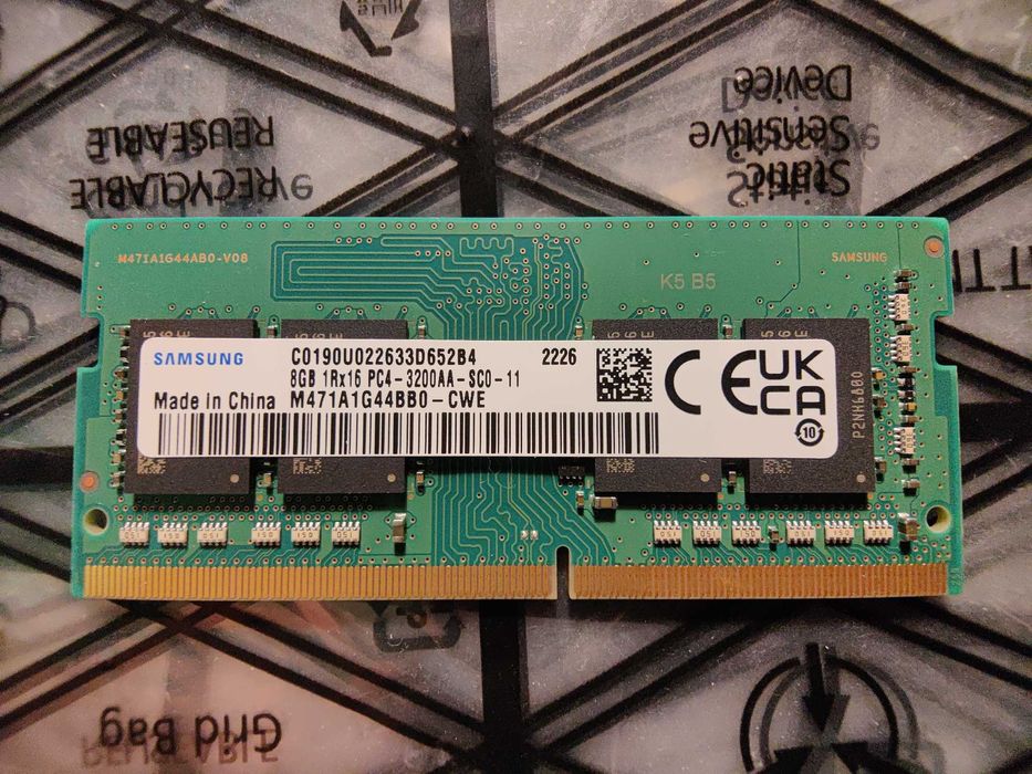 RAM do laptopa DDR4 SODIMM/SO-DIMM 2x8GB 16GB 3200 MHz 1.2 V Samsung