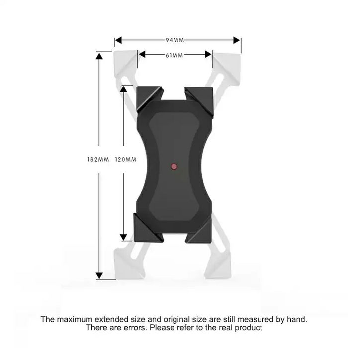 Suporte telemóvel para moto